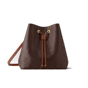 Designer Bag Luxury Bag Shoulder Bag Flower Wallet Women's Handbag Old Flower Brown Brand Letter Leather Handbag Pocket Opening Lace