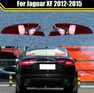 Para jaguar xf 2012-2015 para carro traseiro luz traseira escudo luzes de freio escudo substituição auto escudo traseiro capa máscara abajur