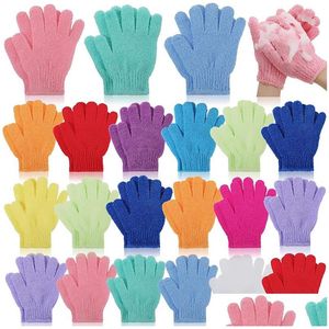 Bath Brushes Sponges Scrubbers Wholesale Exfoliating Shower Gloves Brushes For Spa Mas And Body Scrubs Dead Skin Cell Solft Suita Ottxr