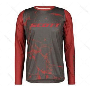 サイクリングシャツのトップスエンデューロチームジャージーダウンヒルモトクロスMTB MXマウンテンバイクDH Maillotクイックドライクロスマックスシャツレーシング230911