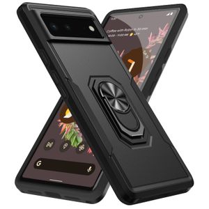 Новый дизайн чехла для телефона для Google Pixel 8 Pro 7 Pro 7A 6 Pro 6A с защитой от царапин, сверхмощный, мягкий, ТПУ, жесткий пластиковый материал, противоударный чехол с кольцевым держателем, подставка