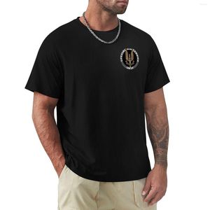 Men's Polos Special Air Service (SAS) T-Shirt Funny T Shirts Aesthetic Clothes Black For Men