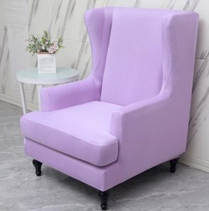 Чехлы на стулья Эластичный одинарный чехол для дивана Полный тканевый коврик Em9 с высокой спинкой Пыль _AN2665