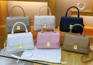 7A Trend Luxus Designer Messenger Bag Damen Handtasche Messenger Bag Oxidiertes Leder Umhängetasche Handtasche Geldbörse