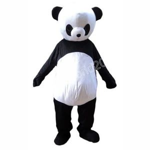 Super Cute Panda Halloween Mascot Costumes Party Novel Animals Fancy Dress Anime Character Carnival Halloween