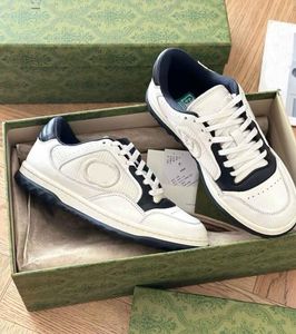 Sapatos esportivos masculinos casuais elegantes de luxo branco preto MAC80 bordados tênis de marca famosa técnico ao ar livre corredor tênis vintage sapato de cano baixo EU38-46