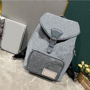 LUZURY Backpack Designer Backpack Fashion Letter Double Letter Vintage Bag Classic Women's Travel Backpack Faded Denim Student Backpack