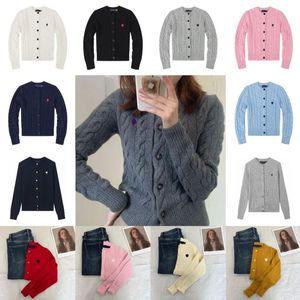 Designer Women Polo Sweater Laurens Cardigan Sweaters Long Sleeve Hoode Sticked Horse Womans Sweatshirts Fashion Embroidery Top