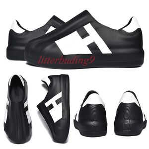 Tasarımcı Yeni Terlik Erkek Kadın Slider Adifom Superstar Sandals Slide Terozlu Üçlü Siyah Çekirdek Siyah Karbon Spor Ayakkabı Slaytları Ayakkabı