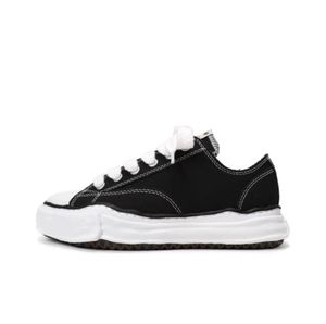 Maison Mihara Yasuhiro Original-Sohle, niedrig geschnittene Segeltuchschuhe für Herren, MiharaYasuhiro Zehenkappe, Sneaker, Herren, MMY, auflösender Freizeitschuh, Damen, Sport, Damen