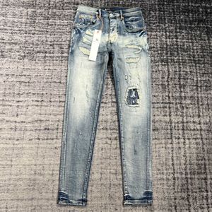 Denim-Hosen Herren Designer Jean Männer Schwarze Hosen High-End-Qualität Gerades Design Retro Streetwear Lässige Jogginghose Designer Lila Jeans Jogger Hose VZMW