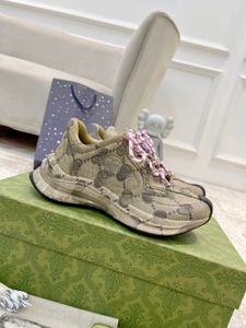 SS24 Damens Run Crystal Sneaker Drill Daddy Schuhe Die beliebtesten Casual Schuhe Designer-Sneaker Color-Blocking Casual Shoes Größe 35-42