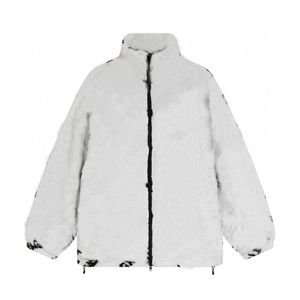 dapu imitazione lana d'agnello cardigan invernale da donna agnello cashmere cappotto con colletto alla coreana cappotto caldo ispessito