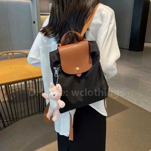 Rucksack Designer Luxus Mode frauen Nylon Taschen Tragbare Weibliche Handtasche Faltbare Reise Student Schule Tasche Frauen