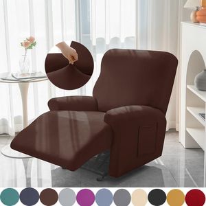 Chair Covers 1 3 Seat Recliner Sofa Cover For Living Room Elastic Reclining Protection Lazy Boy Relax Armchair Couch Slipcovers