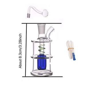 Großhandel Shisha Pyrex Wasser Ölbrenner Rohr Dicker Nagel Bubbler Bong Kleine Rohre Dab Rig Mini Heady Becher Bongs