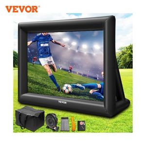 Other Event Party Supplies VEVOR 20FT Inflatable Movie Projector Screen With Washable Air Blower 16 9 Home Cinema Camping Wedding Outdoor Use 230912