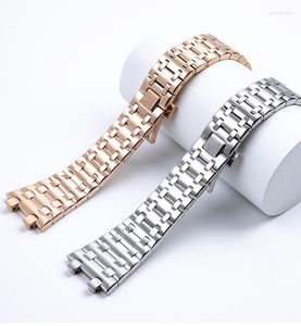 Cinturini per orologi 2023 cinturino in acciaio inossidabile di alta qualità 28mm per 15703 15710 15706 cinturino per quadrante da 42 mm cinturino per orologi da uomo