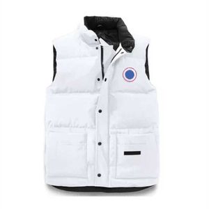 Designer herr Vest Men gilet kvinnor topp mode par stil varm och bekväm topp ärmlös kanadensiska fluffy veste klassisk märke gås kvinnor väst designer gilet