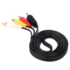 1,5 m Klinke 3,5 mm Stecker auf 3 RCA Stecker Audio Video Kabel Linie 3RCA AV Kabel für TV Box DVD CD Computer Sound Lautsprecher