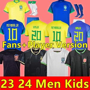 Maglie da calcio brasiliane BraziLS Maglie retrò CASEMIRO VINI JR RICHARLISON PELE 1998 2002 Carlos Ronaldinho camisa de futebol 1994 1970 91-93 RIVALDO Kit bambini