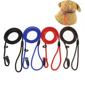 Dog Collars Pet Easy To Pull Running Leashes Tracking Leash Collar Long Lead Nylon Rope Sports Integrated For SML Big