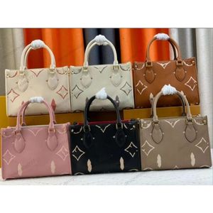 5A Luxus-Damen-Designertasche, rosa Onthego-Einkaufstasche, Louiseits Sunrise, Pastellfarben, Viutonits-Monogramme, Batik-Leder-Schulter-Umhängetaschen, hohe Qualität, 8 Farben