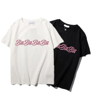 女性/男性デザイナーTシャツクラシックレタープリントティーポロファッションサマーティーティークルーネックカジュアルTシャツhommeトップスS-2xl＃002＃