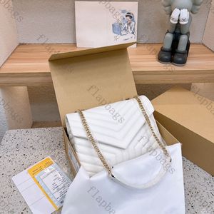 moda LouLou saco branco designer saco corrente de ouro crossbody sacos aba bolsa de ombro envelope bolsa preto rosa bolsas de luxo bolsas de alta qualidade designer mulheres saco