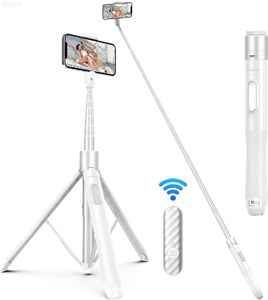 Selfie monopé Selfie monopé telefone móvel selfie stick anti-vibração portátil de eixo único tripé estabilizador de junta universal com luz de preenchimento ao vivo L230913