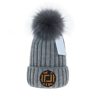 Designer Beanie Hat Fashion Letter Men's and Women's Casual Hats Fall och Winter Högkvalitativ ullstickad Cap Cashmere Caps 7 Färger I-4