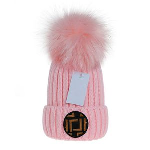 Designer Beanie Hat Fashion Letter Men's and Women's Casual Hats Fall och Winter Högkvalitativ ull Stickad Cap Cashmere Caps 7 Färger I-1