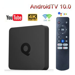 ATV Q1 Smart TV Box Android 10 Allwinner H313 2GB 16GB Supporto Google Voice Dual 2G 8G Wifi BT 4K AndroidTV Set Top Box