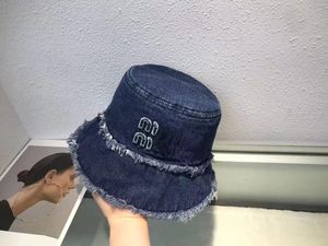 M Designer Bucket Hat Fit Denim Hat Sun Shield Hat Beanie Baseball Hat Snapbacks