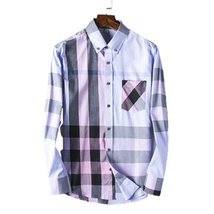 Luxury Men's Casual Shirt Long Short Spring/Summer New Brodery Process 2023 Fashion Men's and Women's Business Shirt Size M-4XL 03