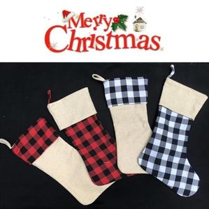 Süblimasyon Noel çorap boş Cadılar Bayramı Dekorasyon Şeker Çoraplar Santa Stocking Hediye Çantası Isı Transfer Baskı Festivali Süsleri Ağaç Kolye I0913