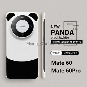 Cep Telefonu Kılıfları Huawei Mate60Pro Telefon Kılıfı Panda Mate50 Ultra Nezle Borderless Mata40 Sabit Kılıf HKD230913 için Yeni Minimalist Uygulama