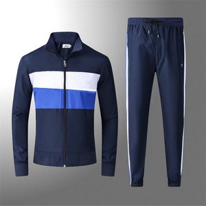 Vendita calda tute da uomo zip up felpa con cappuccio tuta con cappuccio designer tuta tecnica abbigliamento sportivo moda casual Francia coccodrillo ricamo uomo vestito abiti da allenamento