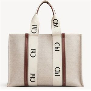 Tygväskan Designern Tote Bag Women stora enstaka casual canvas mode axelväska crossbody shopping handväska crossbody väska b b