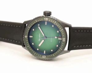 5000-1230-B52A 43mm SAIL-CANVAS RAP A1315 Automatisk rörelse Män Titta på Sapphire Crystal Watertof