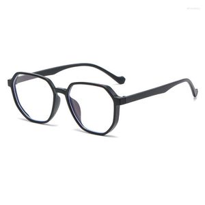 Sonnenbrillenrahmen Persönlichkeit Unregelmäßige Anti Blue Spectacle Herren Einfache Modische Brille Damen Bequeme Trend Myopie Brillen