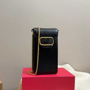 Saco de telefone mini sacos de designer pequenas bolsas de luxo bolsa de corrente de couro bolsa feminina moderna vintage ombro crossbody sacos carteira 230913