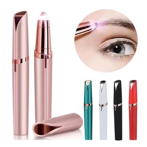 Eyebrow Hair Remover Rechargeable Electric Eyebrow Trimmer Epilator for Women Painless Brows Eyebrow Razor Facial Hair Removal