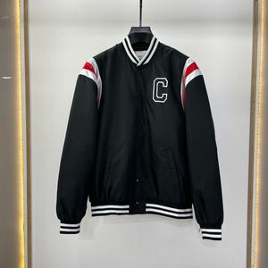 Designer Luxury Autumn/Winter Fashion High Street Cotton Sports Baseball Jacket Handla män och kvinnor Letter Frame Mönster Casual Baseball Jacket