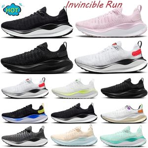 2023 ReactX Infinity Run 4 FK Men Women Running Shoes Invincible 4s Designer White Light Crimson Triple Black Oreo Mix and Match Trail Outdoor Sneakers Size 36-45