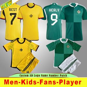 Maglie da calcio Irlanda del Nord BLU EVANS MCNAIR 23 24 Squadra nazionale irlandese Speciale Egan BRADY KEANE Hendrick McClean DOHERTY uomo bambino KIT Maglia da calcio