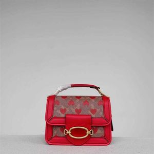 C-Bag Luxus-Designer-Taschen, rotes Herz, Umhängetasche, C-Buchstabe, Damen-Tragetasche, modische Umhängetasche, Abendtaschen, Karten- und Mädchen-Geldbörse, Handtaschen, Geldbörse