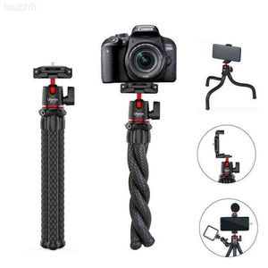 Selfie Monopods Ulanzi MT-11 Flexible Octopus Tripod For Phone DSLR Camera Vlog Portable 2 in 1 Design Selfie Stick Tripod With Phone Holder H1104 L230913