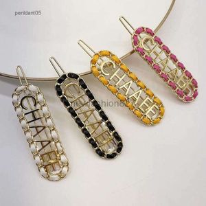 Barrettes 4 Style Opaska na głowę dla kobiet moda zespół z C-literami Words Wysokiej jakości opaska na imprezę designerskie