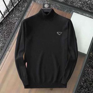 Men tröja designer turtleneck tröja herrar tröjor tee pullover tröja höst vinter tröjor rund nacke tröjor stickad jumper avancerad design 557ess